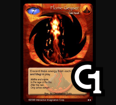 Flame Geyser - Foil